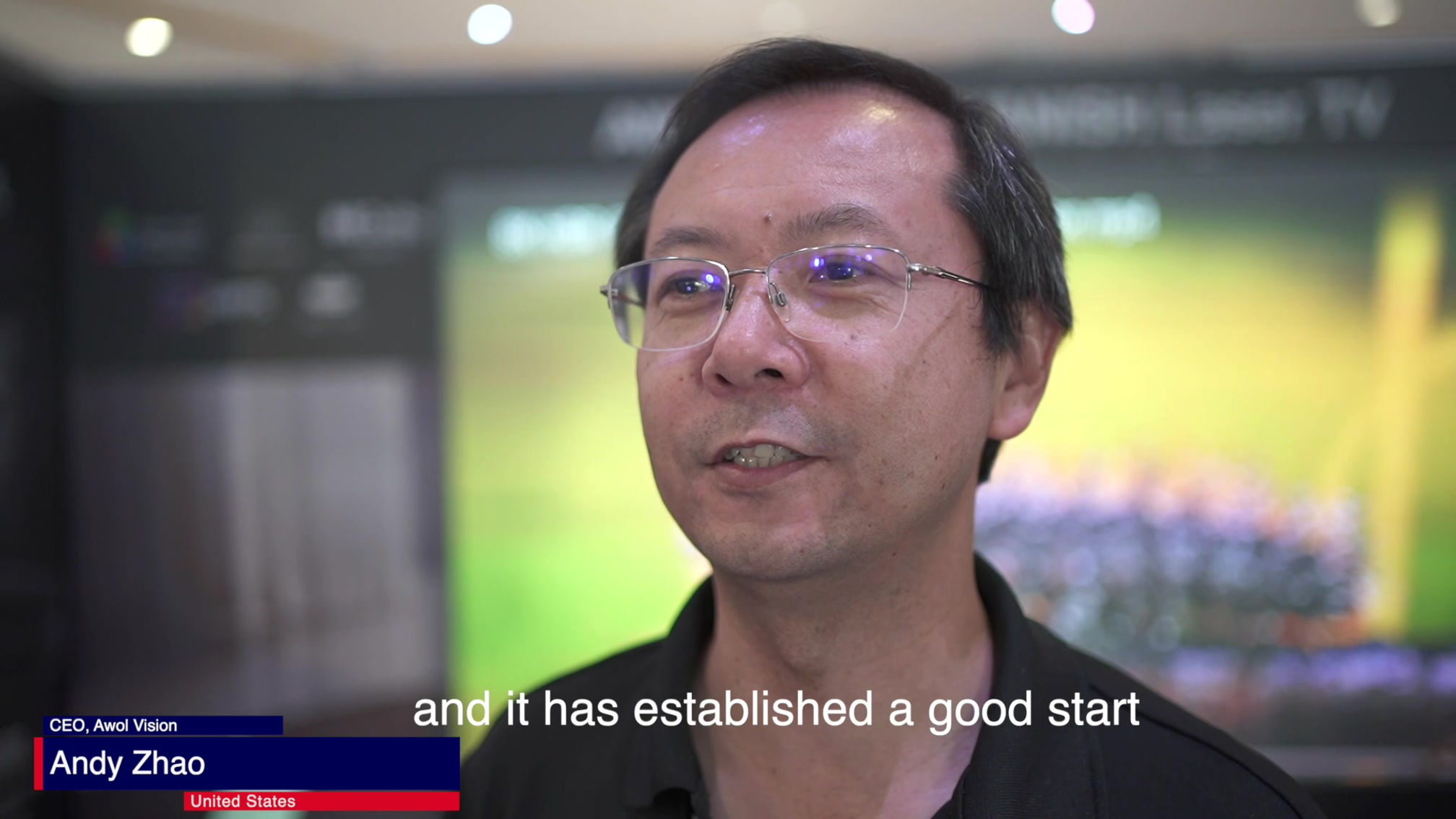 Andy Zhao, CEO, Awol Vision, USA